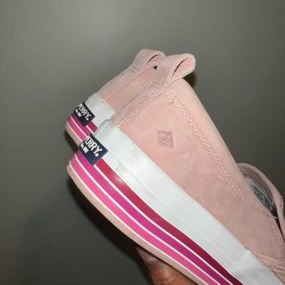 Sperry Creat Twin Gore Platform Rose Suede - Picture 3 of 8